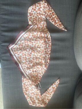 Garage Silky Scarf Tie Top